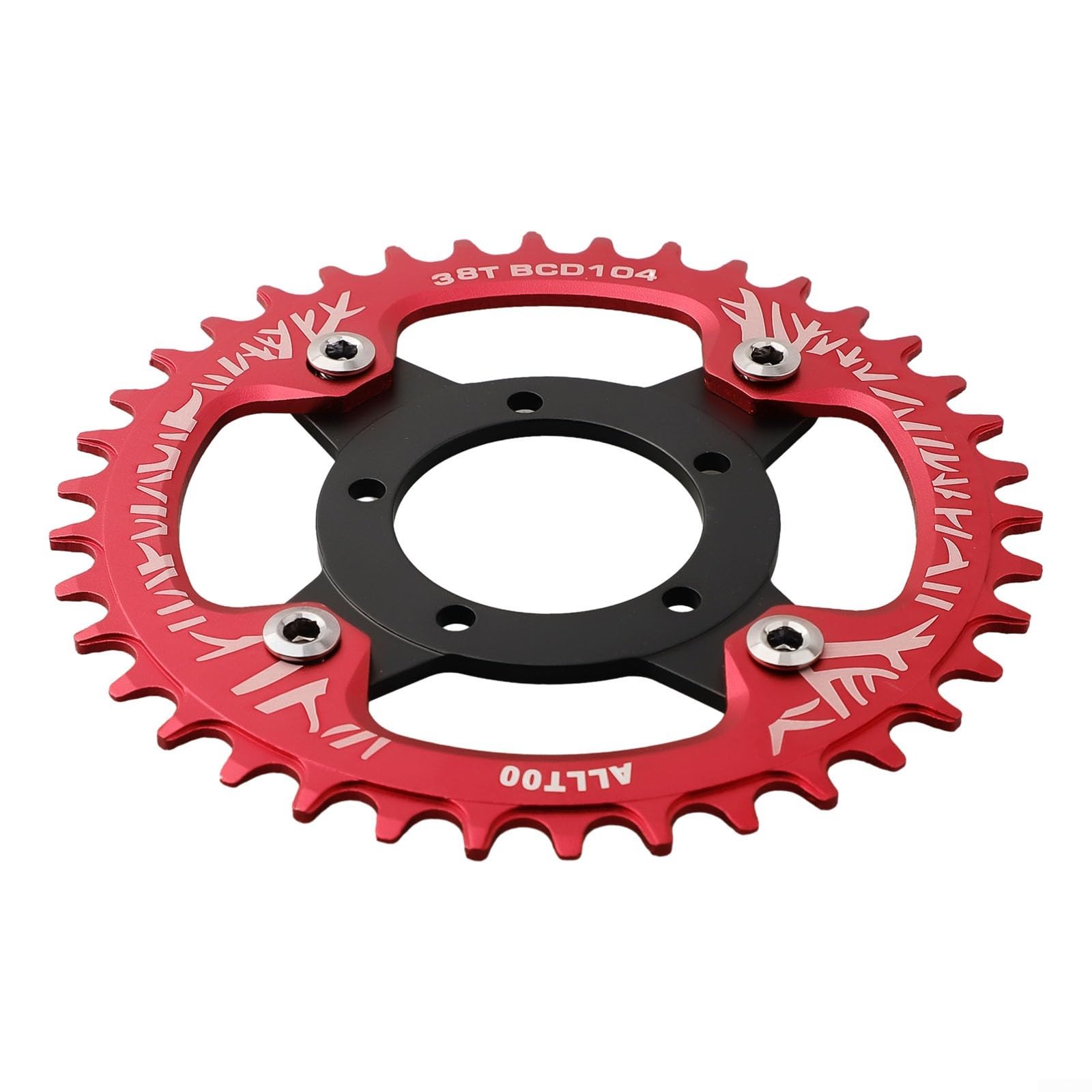 Plateau adaptateur pour moteur moyen Bafang positif et négatif 34T 38T