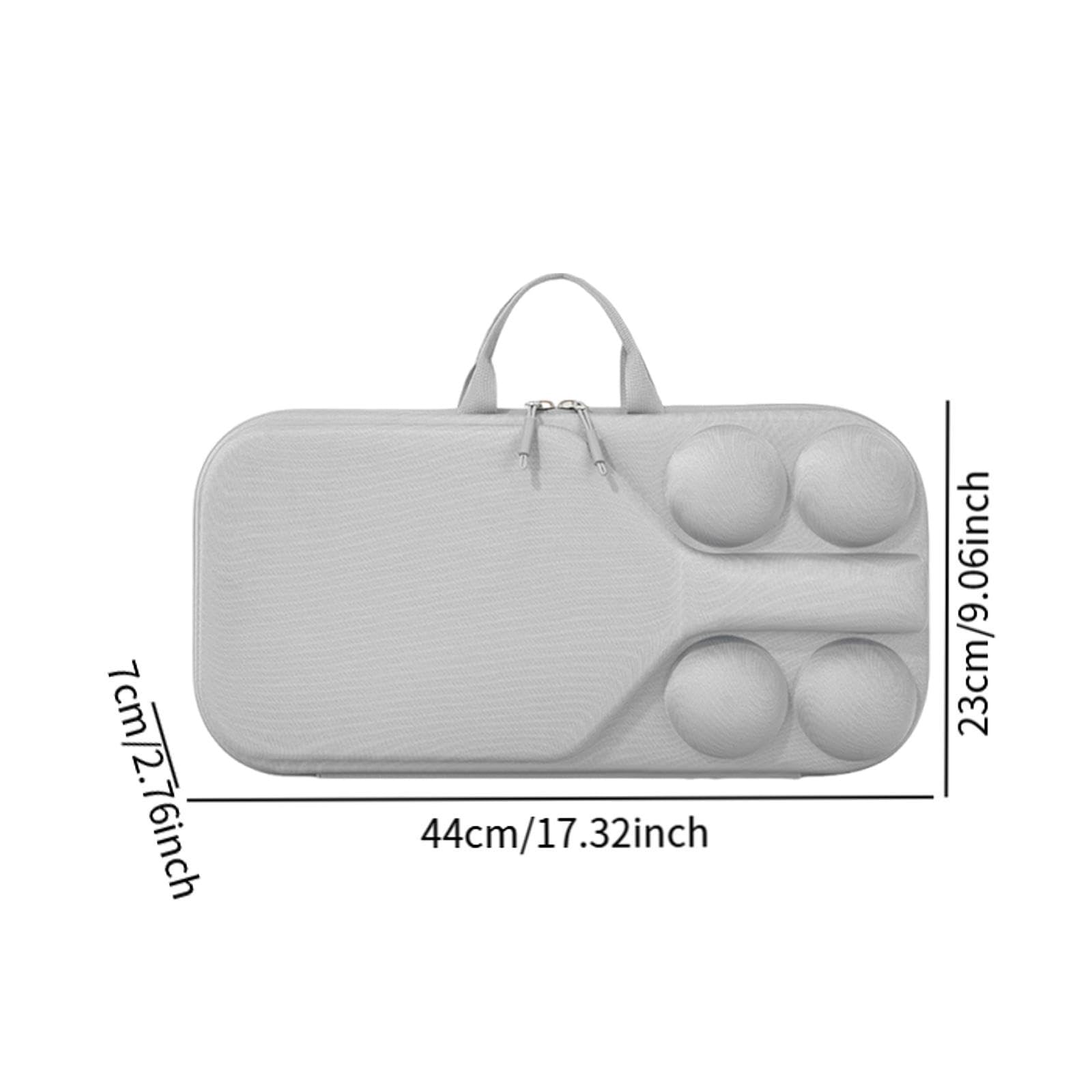 Fenteer Estuche Rígido para Raqueta de Pickleball, Ligero Y Portátil, Ideal para Viajes Y Deportes Al Aire Libre.