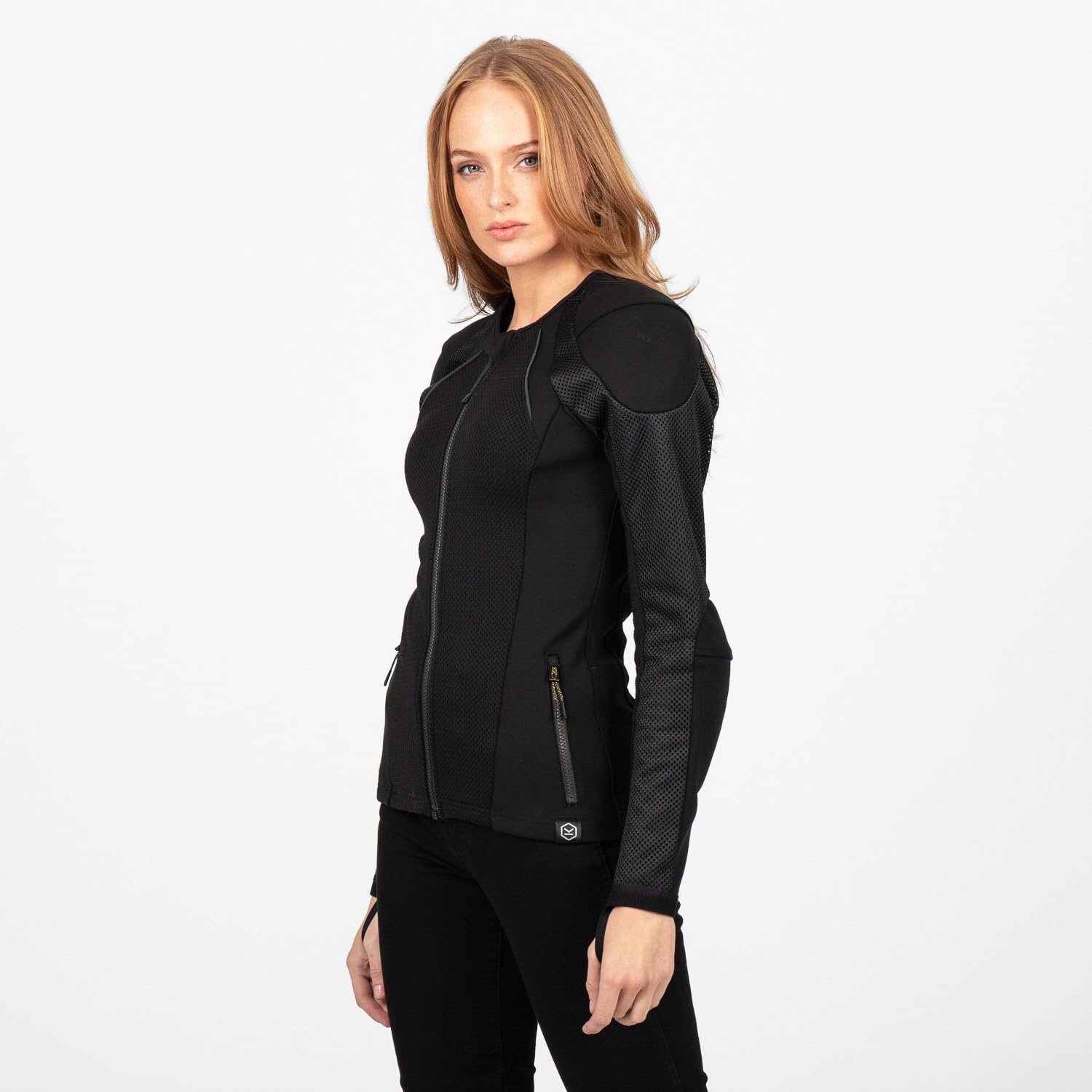 KNOX Urbane Pro MK3 Protektorenjacke Damen (Schwarz), L | Atmungsaktiv