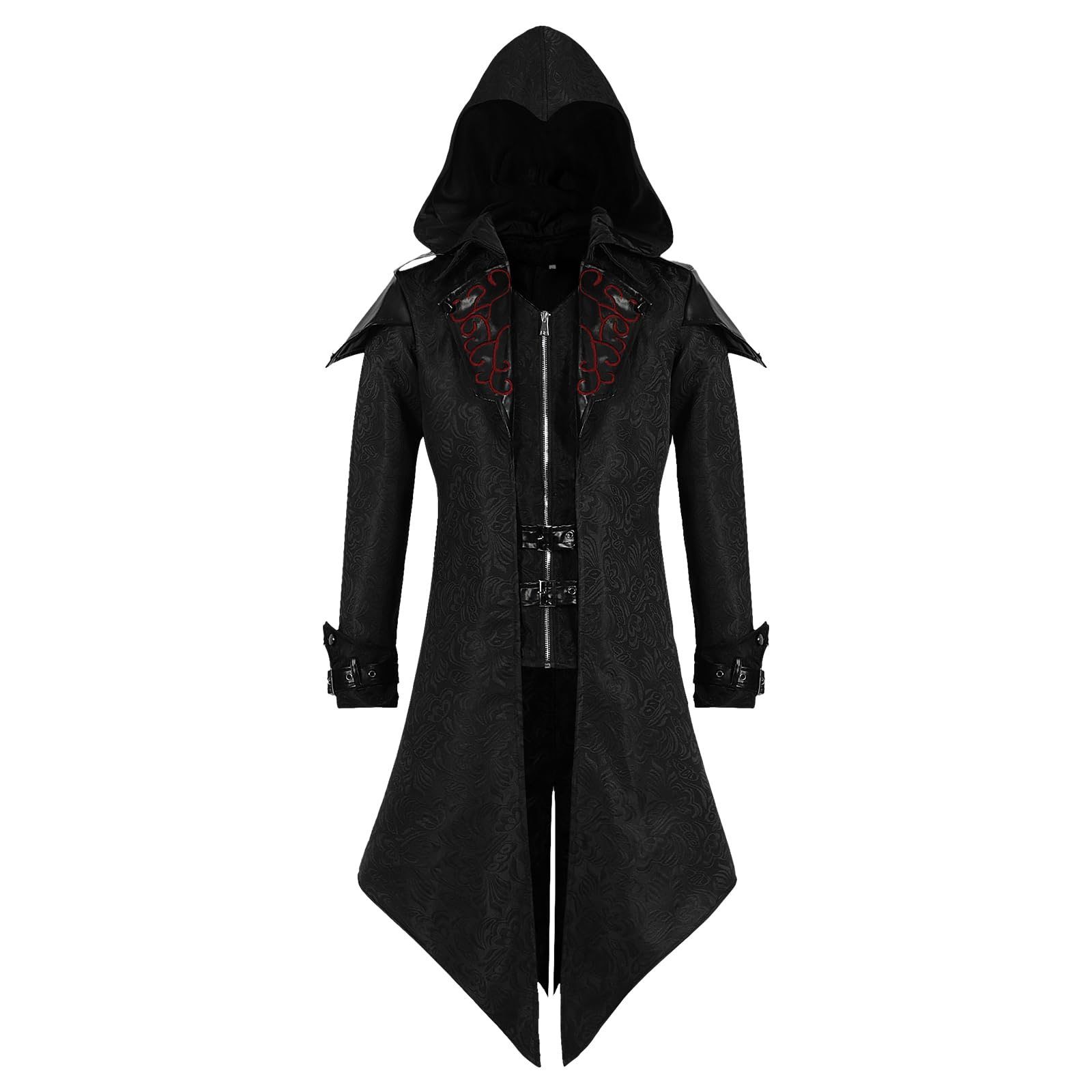 Beokeuioe Vestes De Frack Rétro Gothique Pour Homme - Vestes