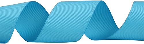 Miniatura 7 de Cinta de grogrén de 1 pulgada, 20 colores lisos, 1 pulgada x 2 yardas cada uno, total de 40 yardas por paquete, cintas finas de tela gruesa de