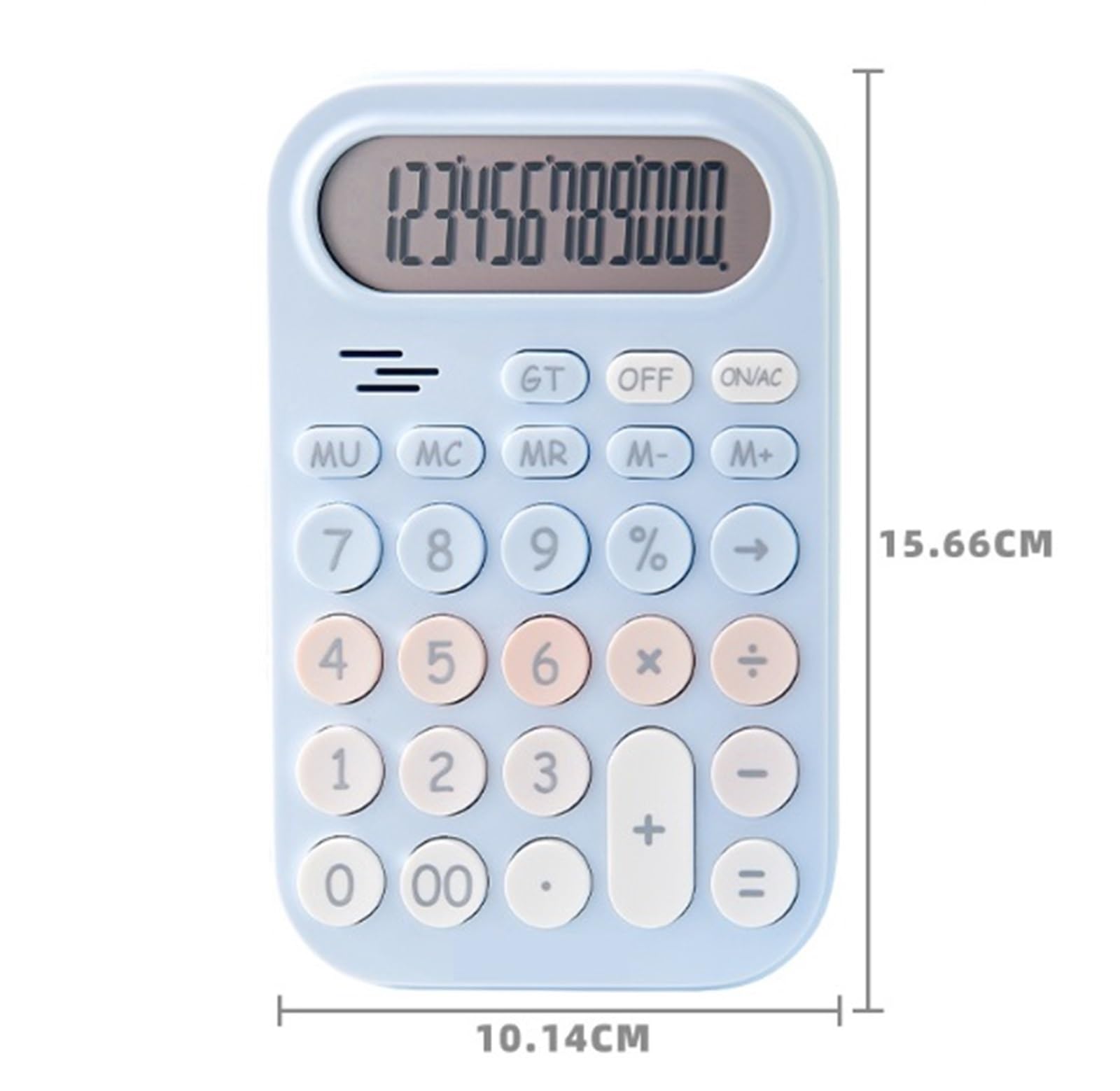 Calculadora para Oficina Calculadora De Escritorio con Pantalla LED 12 Dígitos For Uso Doméstico Y Oficina Financiera Hogar Y Escuela(Pink)