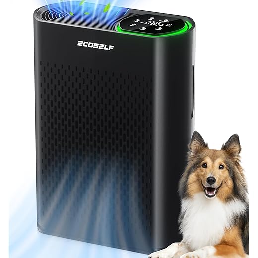 Powerful Air Purifiers for Home, Large Room Up to 1400 Sq.ft, with Air Quality Monitor, 20dB Sleep Mode, Air Purifier for Bedroom, Office, Living Room