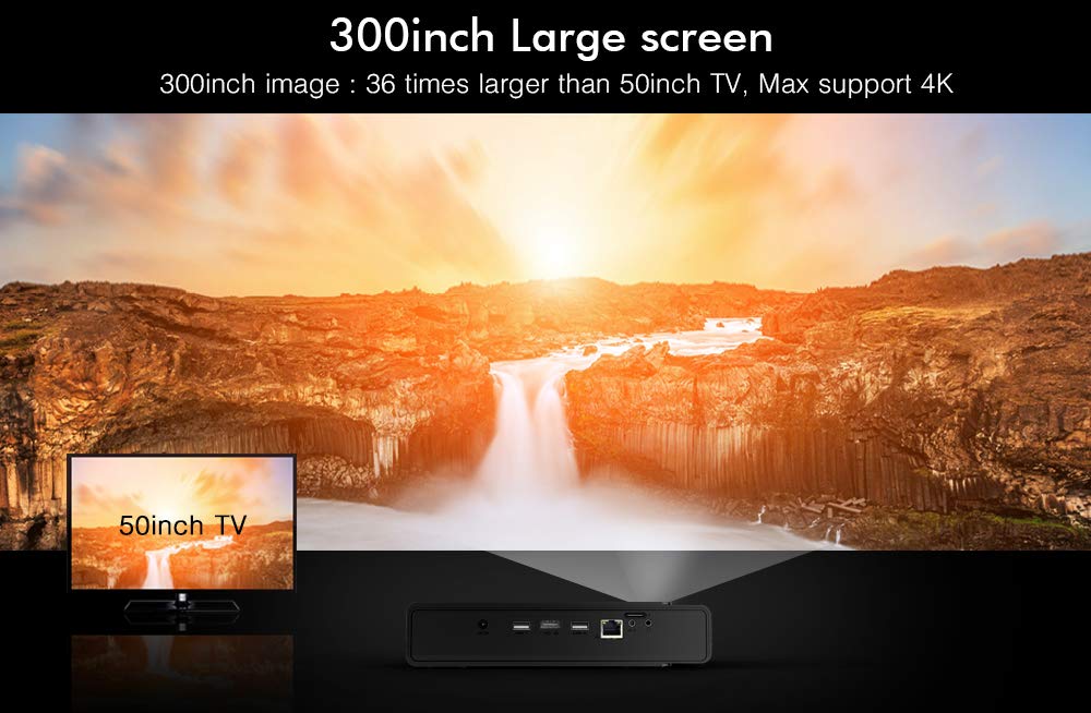 Mini DLP Projector | Toumei C800i is a Smart Mini DLP Projec