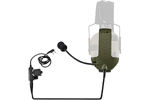 Walker's Razor Military Radio Headset Microphone and PTT