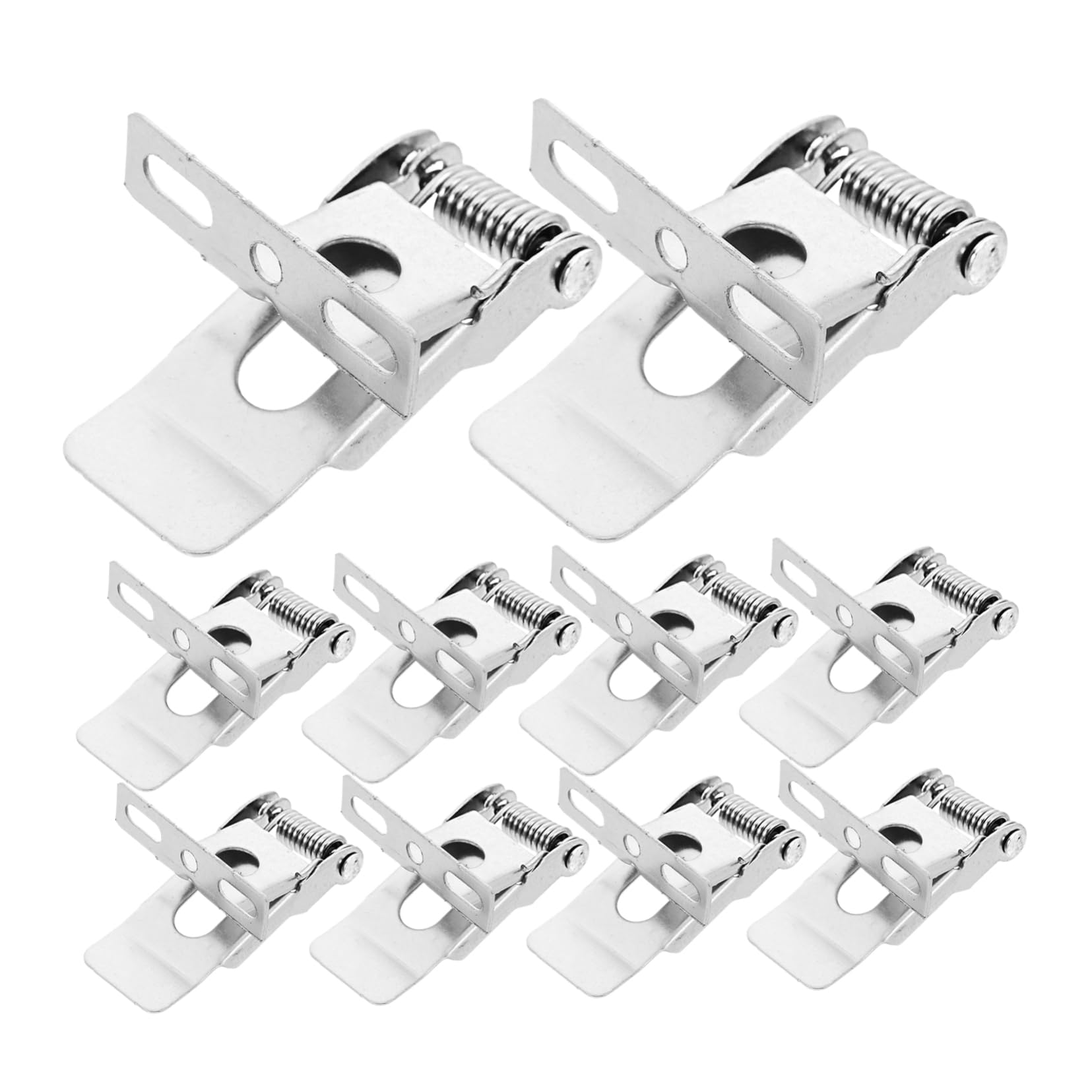 SOLUSTRE 20pcs Small Spring Clips Securing Clamps For Recessed Lamp Outdoor Light Clips Panel Lamp Spring Clip Universal LED Downlight Clip Panel Lamp Clamp