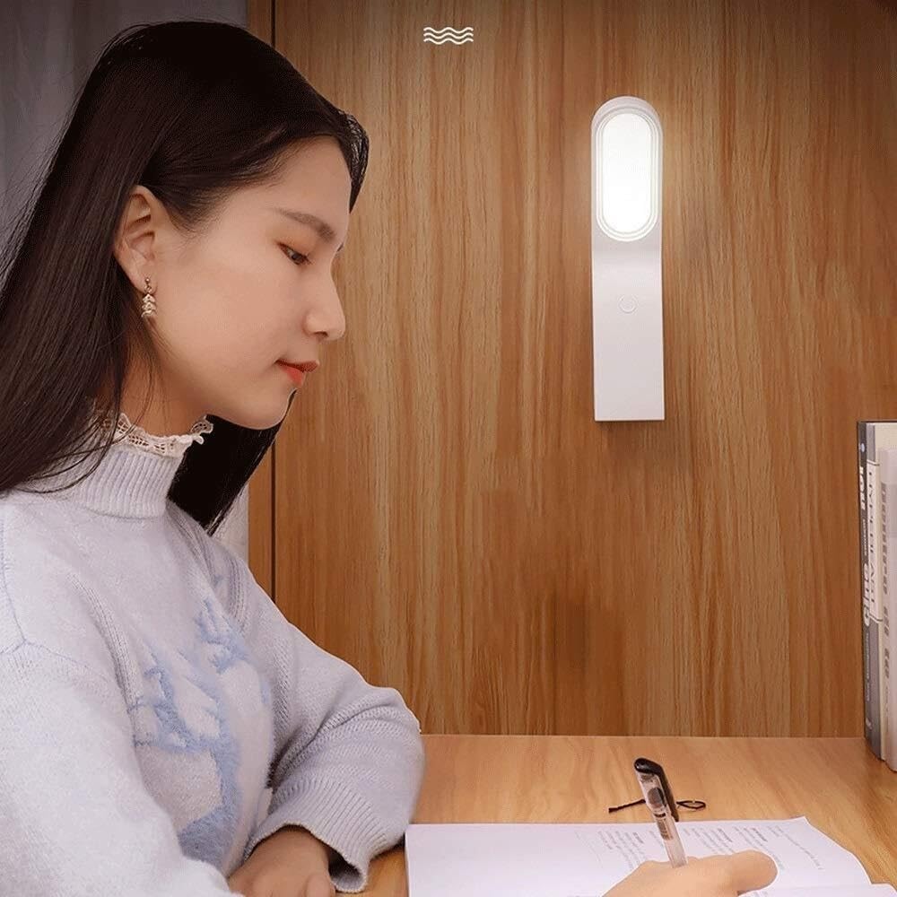 Lámpara de Pared, luz de Libro, Luces de Lectura Recargables por USB, protección para los Ojos, lámpara de Pared magnética LED multifunción con atenuación Continua