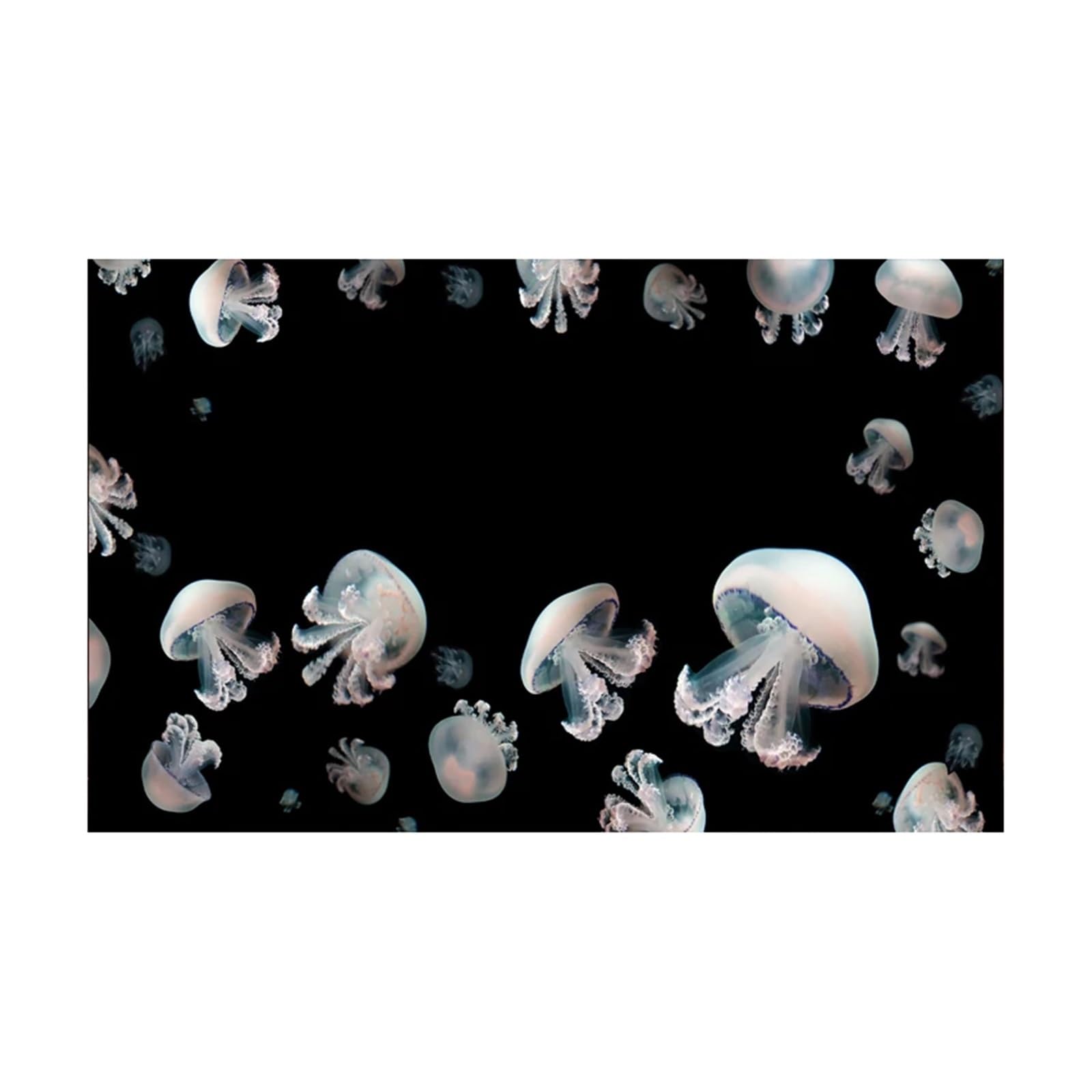 Aquarium Hintergrund Aufkleber Hintergrund Poster Fisch Tank Dekoration Selbstklebende Tapete Hintergrund(41x 122cm)