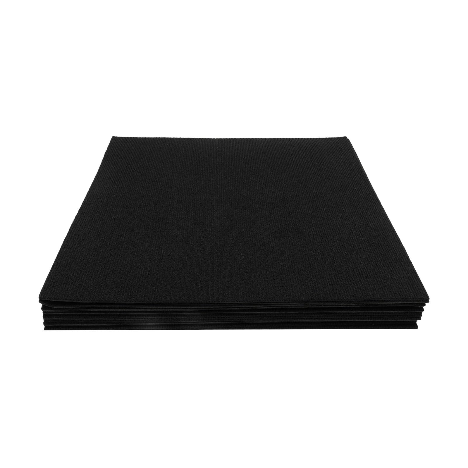 teppichfliesen selbstklebend 24" X Abziehen und Aufkleben Teppichfliesen 15 Stück Gewerbe & Heim Geräuschreduzierung Schwarz