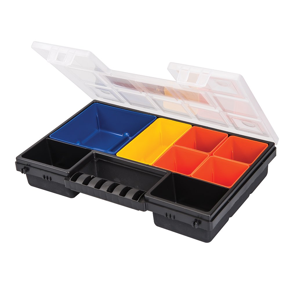 Silverline 252594 8-Compartment Organiser Storage Case - 285 x 185mm