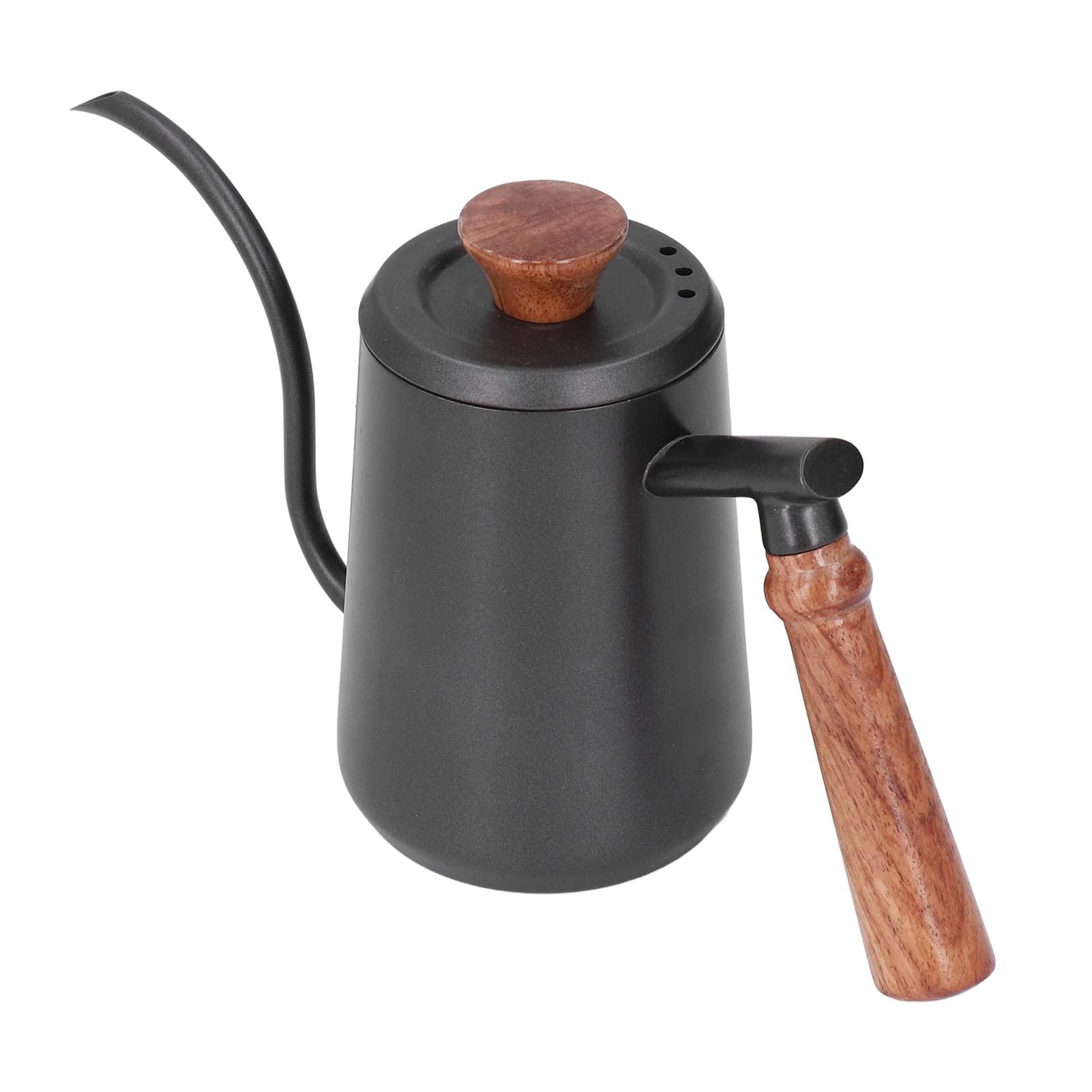 HMTE Verter sobre el hervidor de Agua, café con Mango cómodo Verter sobre el hervidor de Acero Inoxidable de Grado alimenticio 304 para
