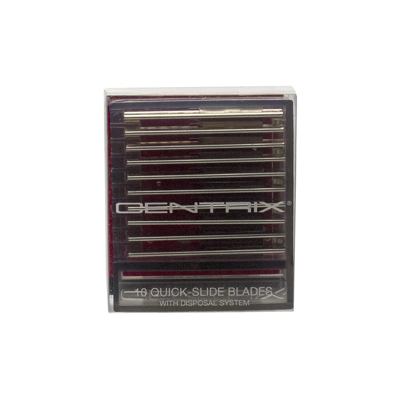 Cricket Centrix Hair Cutting Razor Replacement Blades – 10 Pack, Ultra-Sharp Stainless Steel, Compatible with Centrix and Cricket Razors, Easy Slide-On Design with Built-In Disposal System
