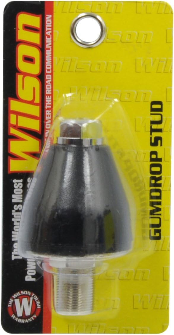 Wilson Antennas 305-600 Black Gum Drop CB Antenna Stud