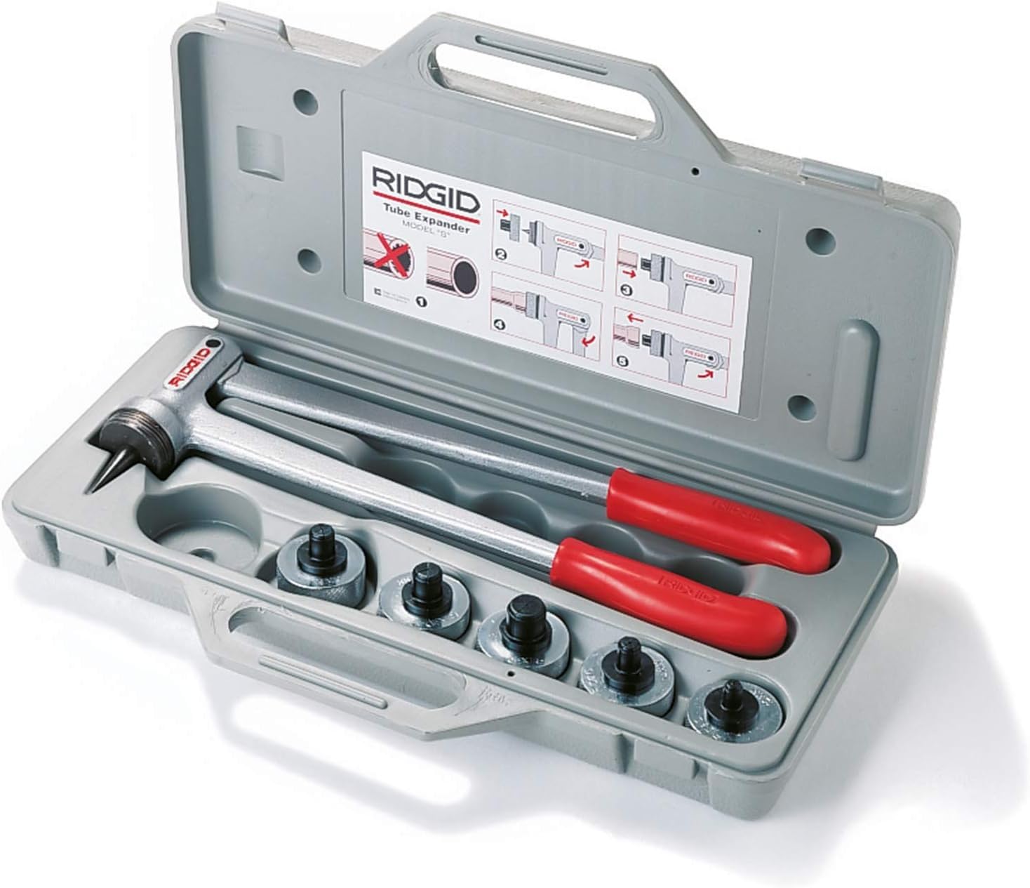 RIDGID 10411 Modell A Rohrexpander 12 15 18 22 mm Köpfe
