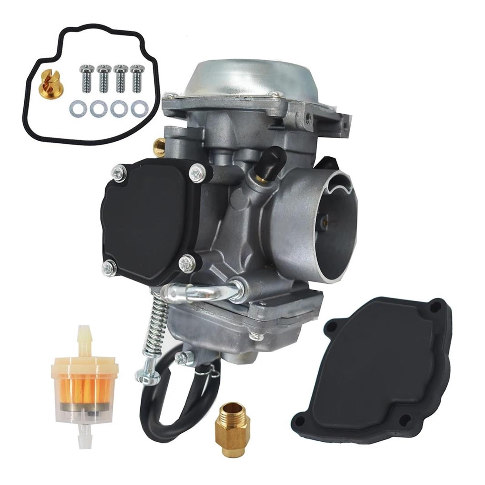 Carburateur Kit pour Polaris pour Sportsman 400 Ho Carburateur 4wd ATV pour Quad Carb 2001 2002 2003 2004 2005 2006 2007-2014 Carburateur Carburateur Moto