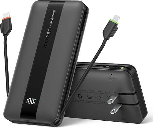 10500mAh 22.5W 快充充电宝 带插头