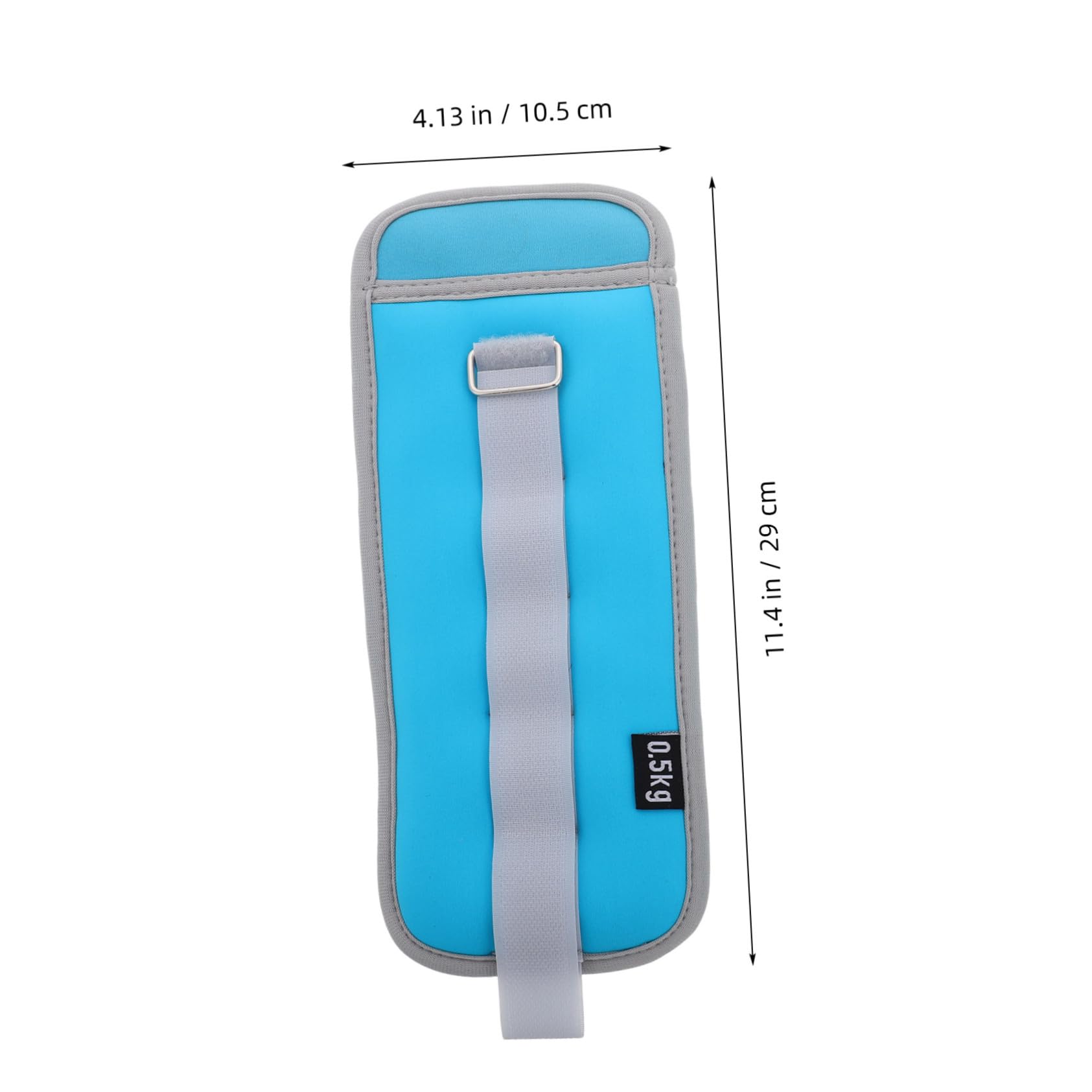 Pesi da Polso e Caviglia 0, 5kg 2 Pezzi per Fitness e Corsa | Nylon, Neoprene e Sabbia di Ferro, Design Regolabile, Indossabili su Mani e Piedi