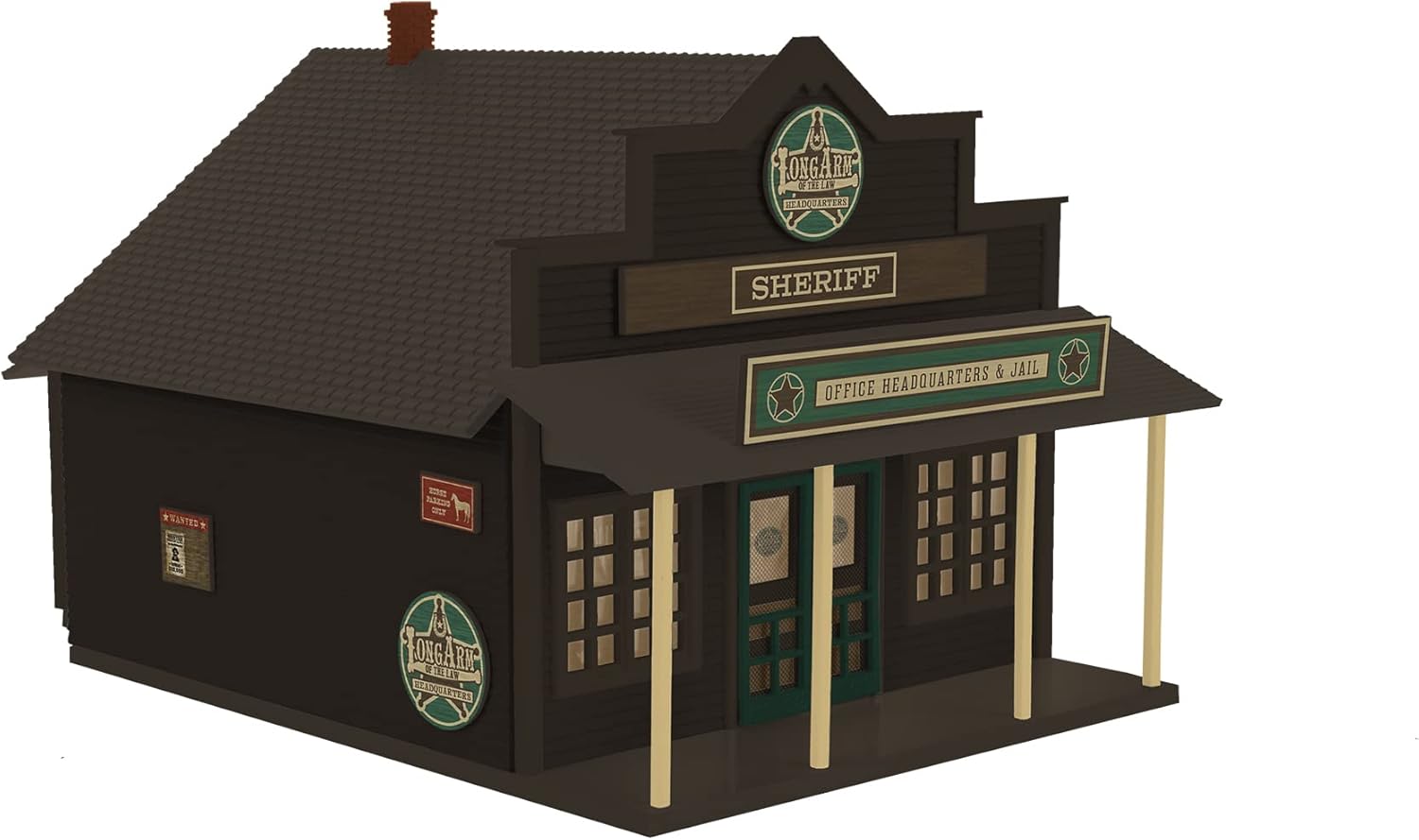 Lionel Sheriffs Headquarters Plug-Expand-Play Building Accessory