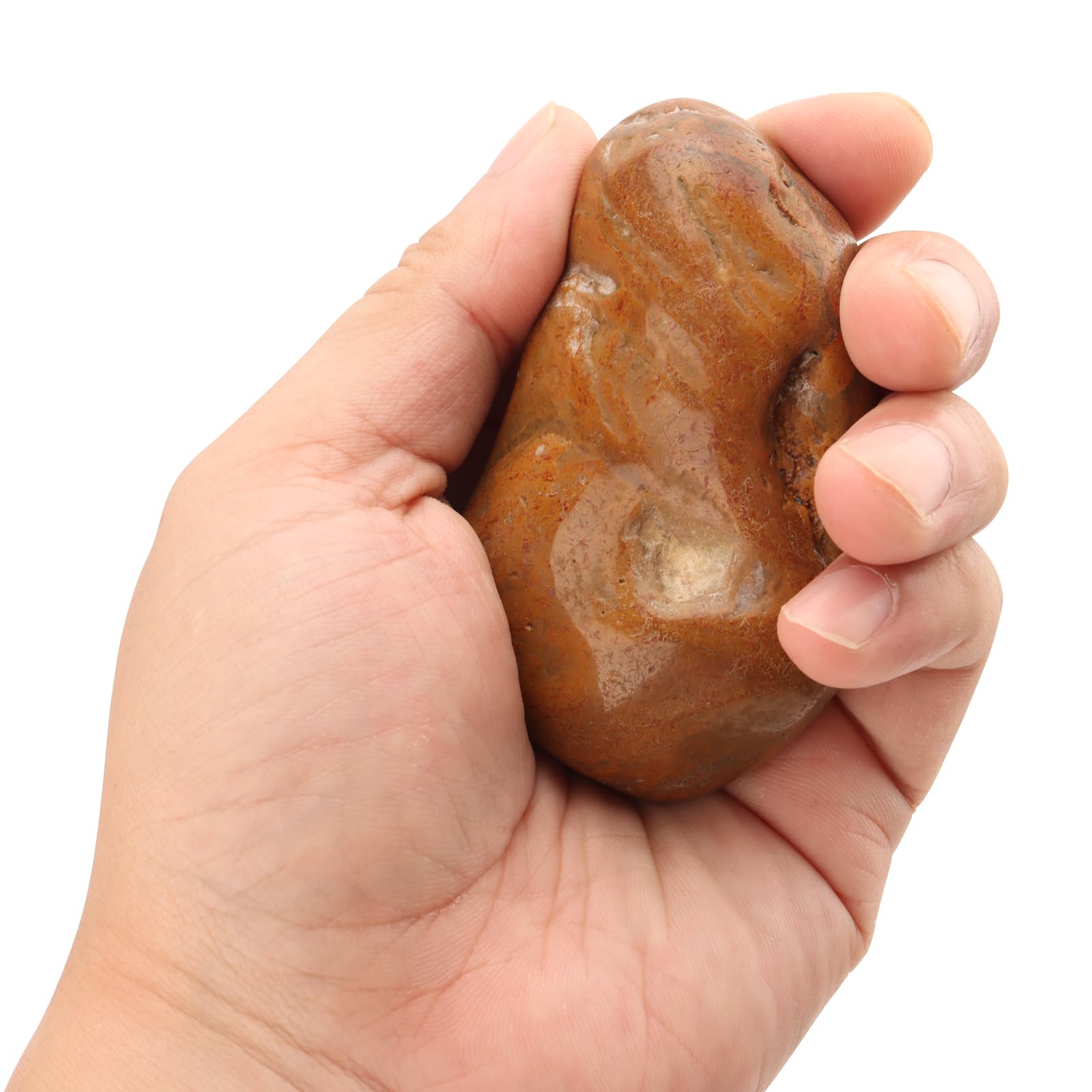 KEILEOHO Piedras decorativas de 5 kg de 4,5 a 6 cm, piedras decorativas de 11 libras, rocas de río para macetas, jardín, acuario