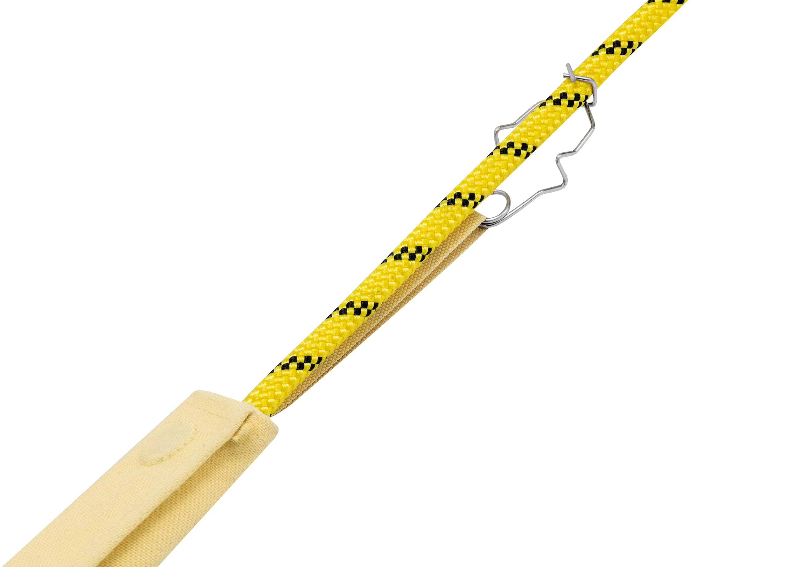 PETZL, Protec Plus, hoher Widerstand, Flexibler Schutz für festes Seil, Gelb, U, Uni-Erwachsene