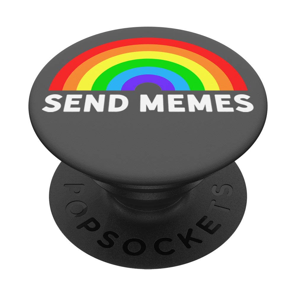Amazon.com: Ironic Send Memes Rainbow Funny Dank Meme PopSockets Grip and  Stand for Phones and Tablets : Cell Phones & Accessories