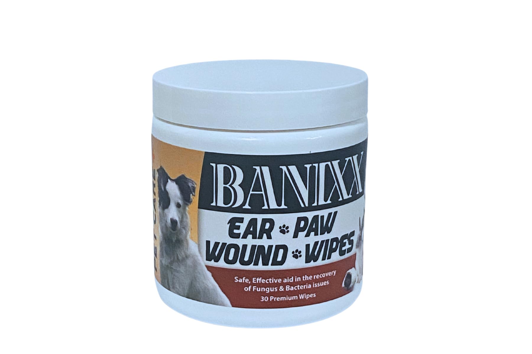 BANIXXEar, Paw, Wound Pet Wipes