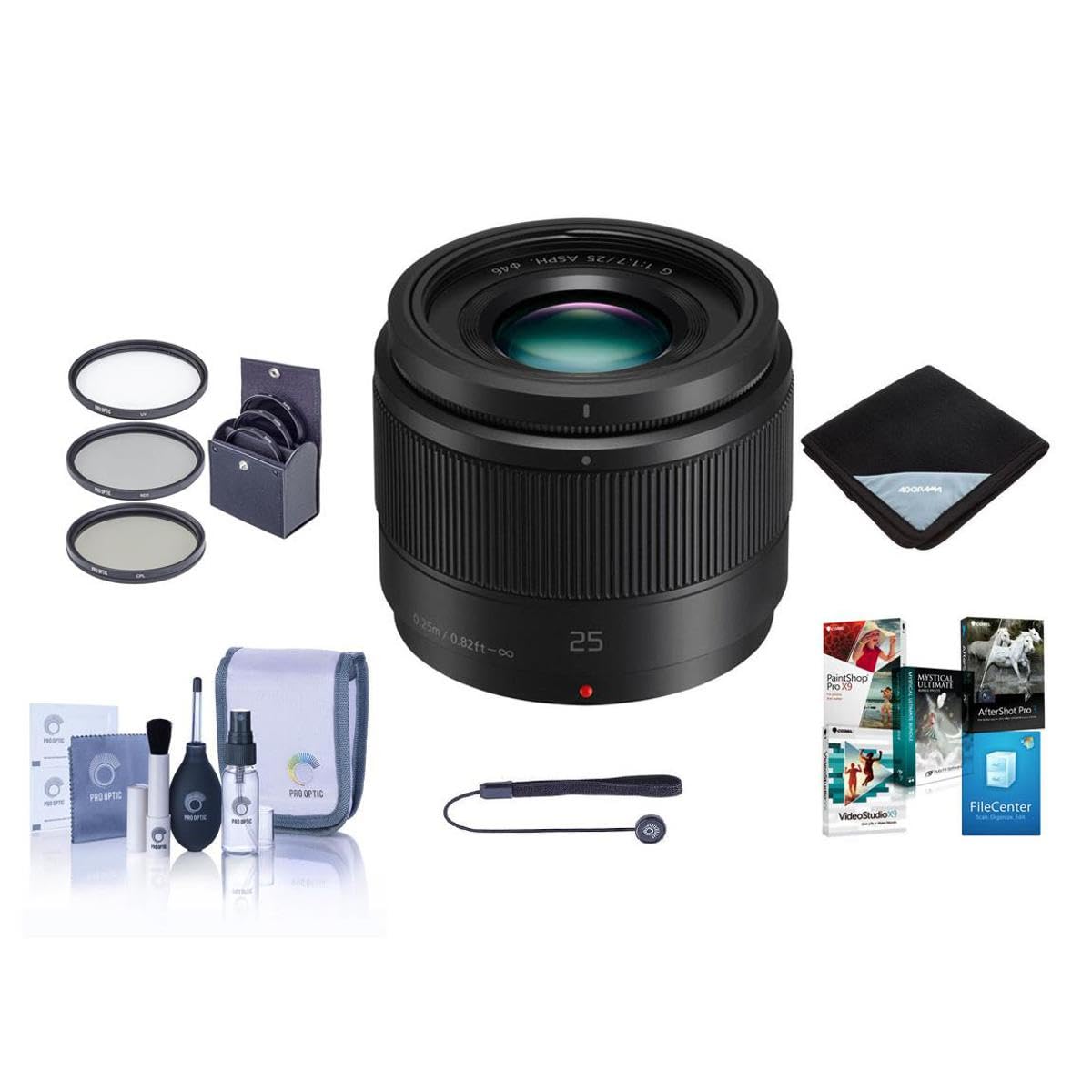 Panasonic 25mm f/1.7 Lumix G Aspherical Lens for Micro 4/3 System