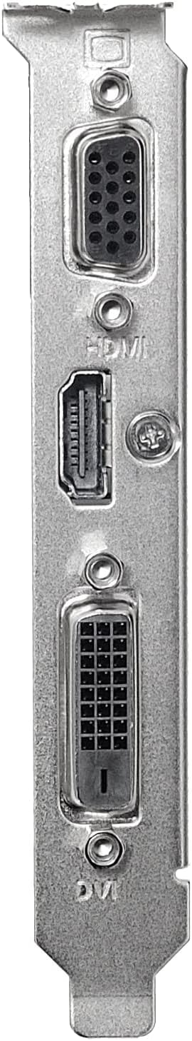 ASUS GeForce GT 710 1 GB DDR5, Scheda Video Low Profile per HTPC Compatti e Build Low Profile Passive, Incluso Bracket Aggiuntivo I/O