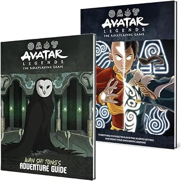 Magpie Games Avatar Legends The Roleplaying Game Core Book & Wan Shi Tongs Adventure Guide Bundle