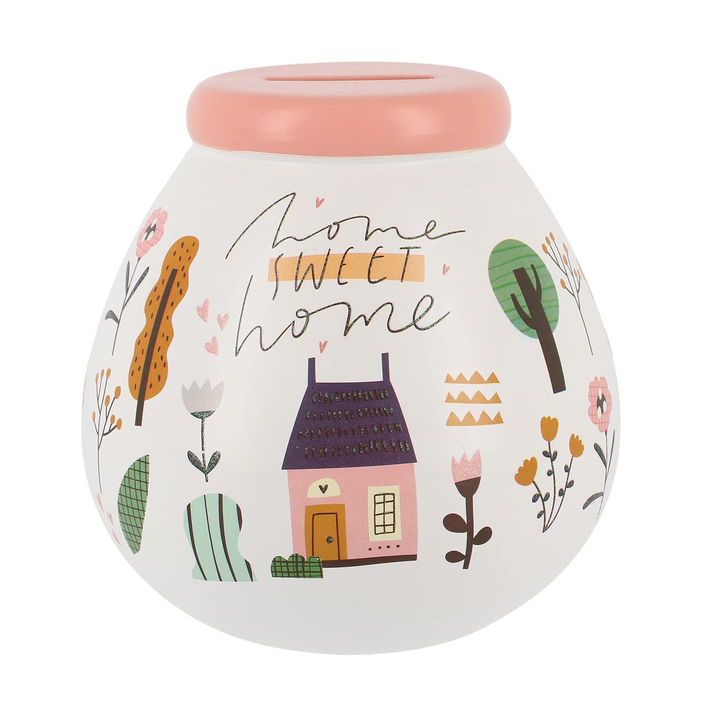 Pot Of DreamsSweet Home Fund, Ceramic, Multicolor, One Size
