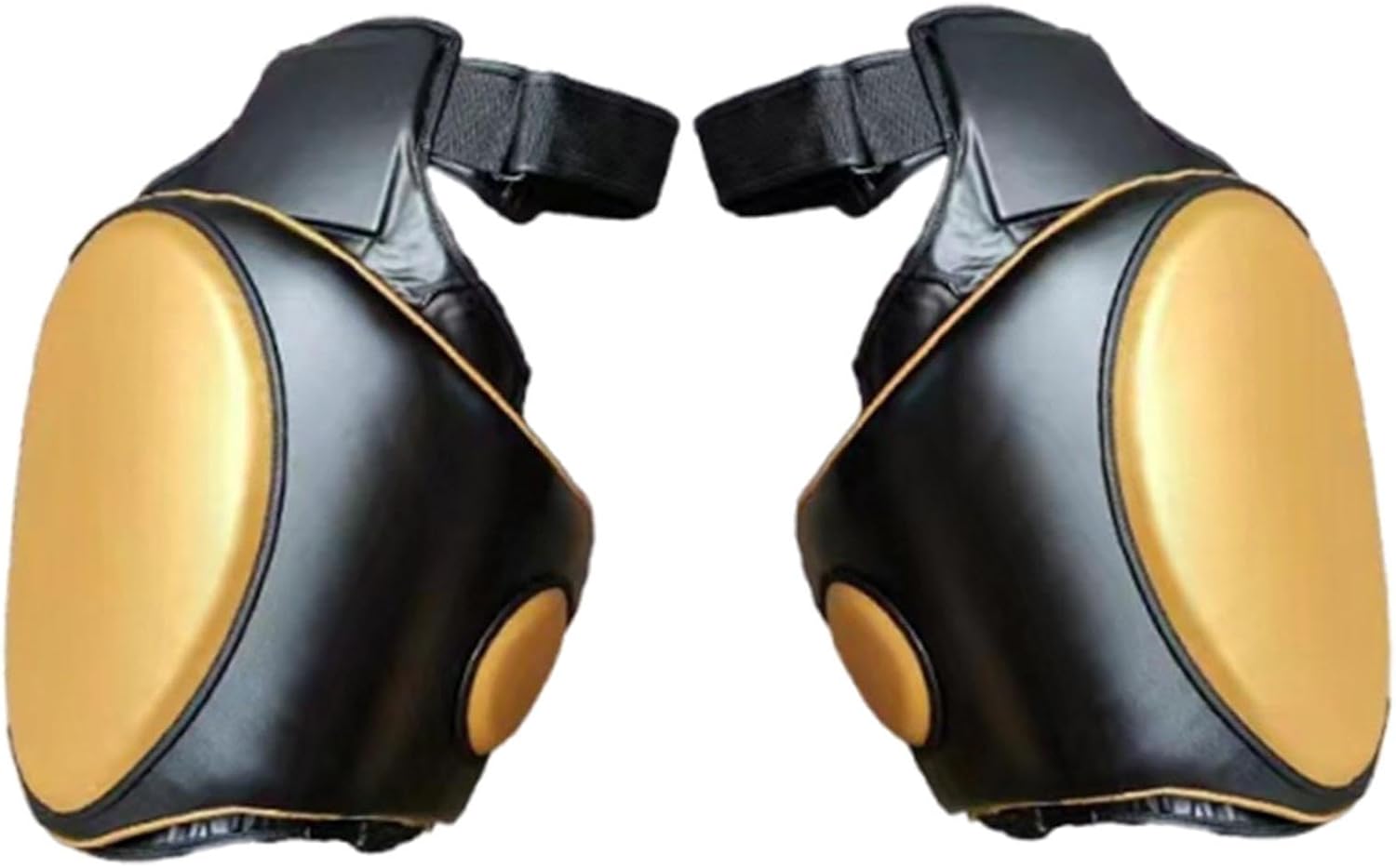 ムエタイ太ももパッド1組、脚プロテクター、ターゲットパッド、EVAフォーム、厚いパッド、人間工学に基づいたデザイン、テコンドー、ボク