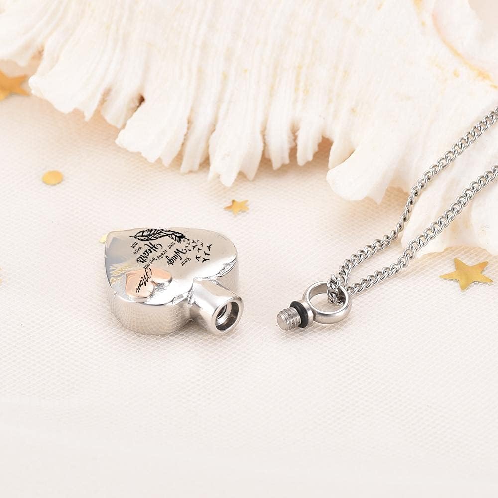 Collier Avec Pendentif Urne Funéraire « No Longer By My Side