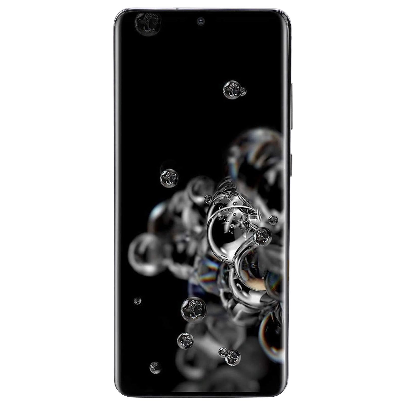 Alomejor Replacement Screen for S20, High Performance Vibrating Screen Digitizer Assembly for SM‑G988B DS, EU International Version (Black)