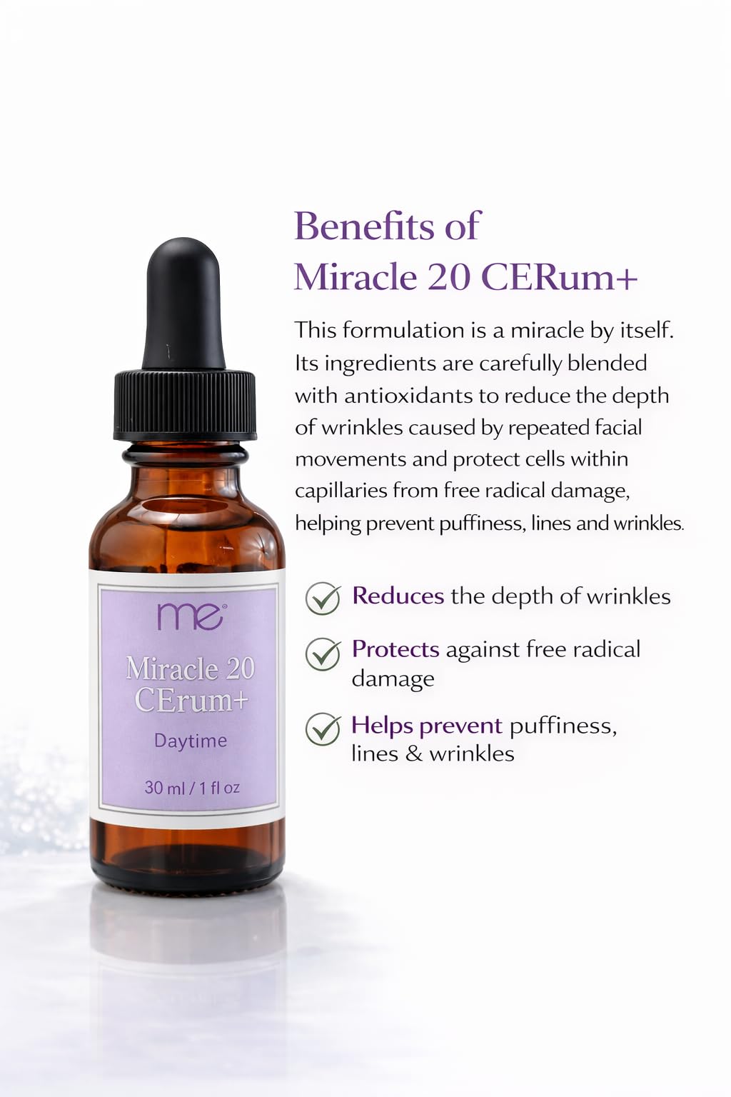 Amazon.com: Mineral Essence Skin Care - Miracle 20 CErum +