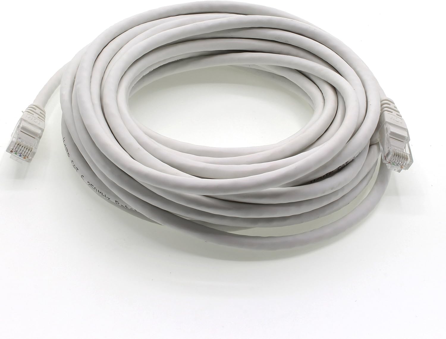 1aTTack.de 10x 0,5m Câble Réseau Cat6 Cat 6 - RJ45 Ethernet LAN DSL Routeur Modem - Blanc - 5