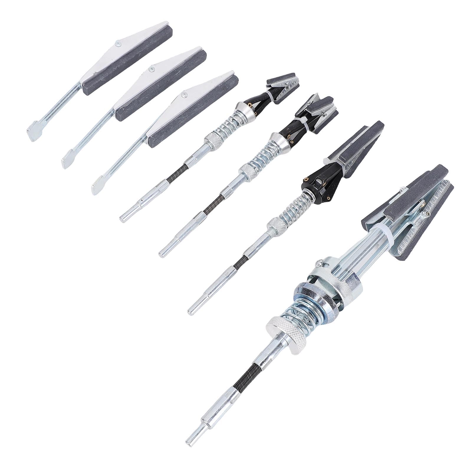 Hyuduo Zestaw Narzędzi do Honowania Cylindrów Regulowany od 3/4" do 7" z Elastycznym Wałem i skrzynką Przechowywania, Odszlifowywania i Polerowania Cylindrów silnika.