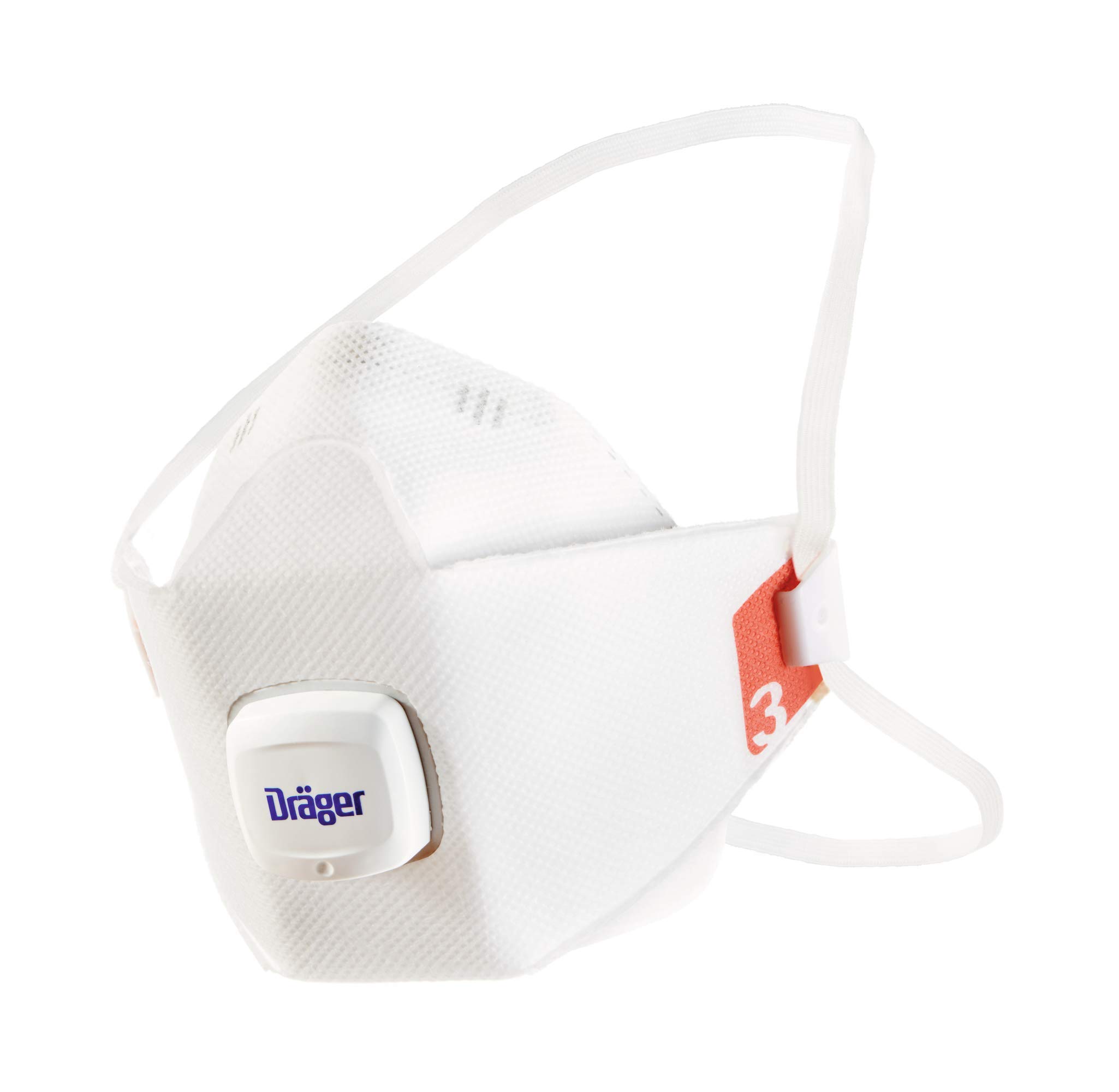 Dräger X-plore® 1930 V 5 Mascarilla de protección respiratoria FFP3, máscaras anti polvo apta para trabajos de construcción, de pintura y químicos | Talla S
