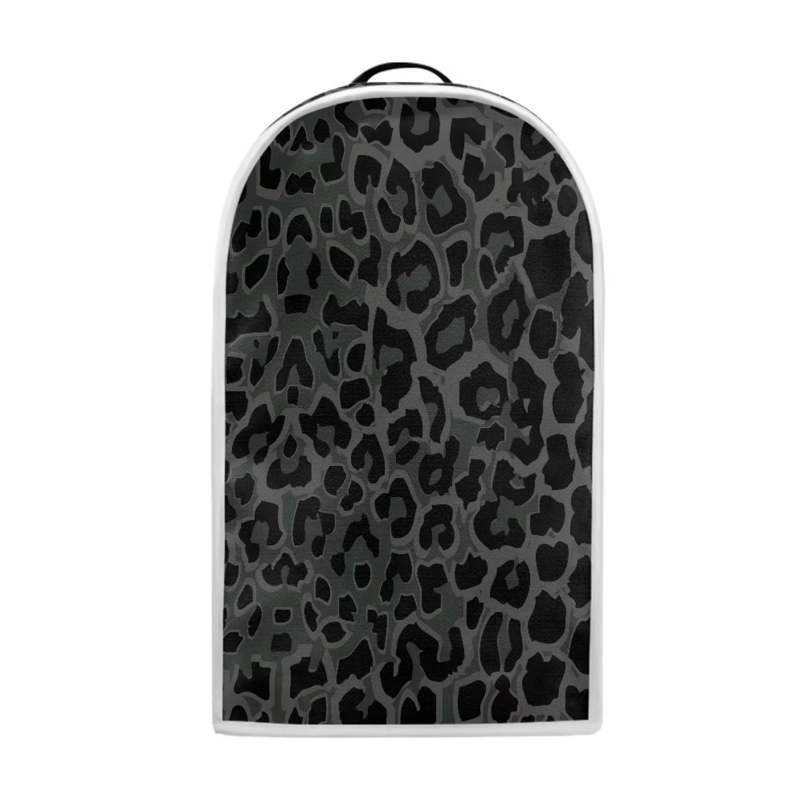 Talayituse Black Leopard Print Blender Dust Cover, Fingerprint Protection Cover for Stand Mixer or Coffee Machine, Home Kitchen Appliance Cover for Stain Dust Resistant Supplies