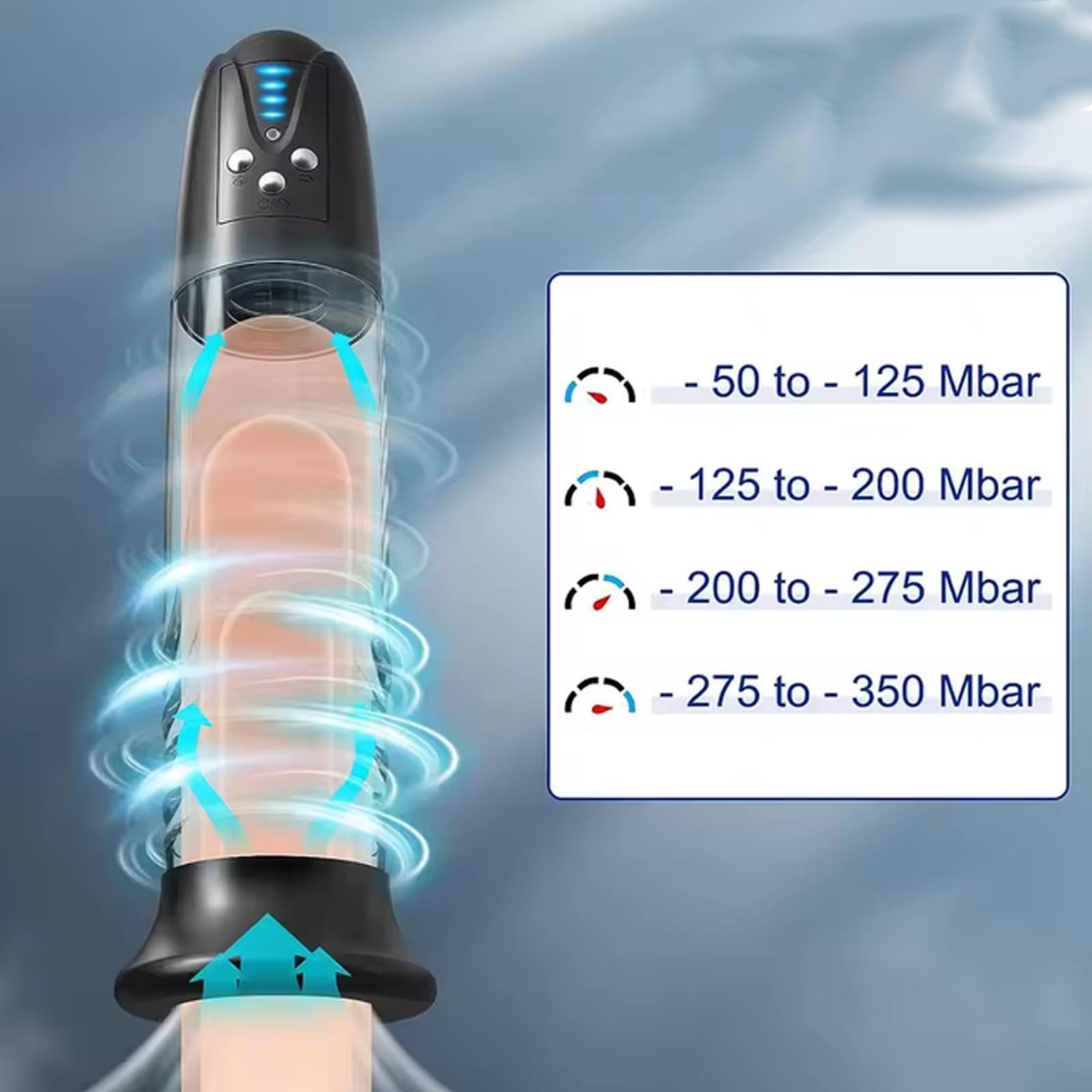 Alargador De Pene Masculino Electrico Bomba Pene Electrica Ancha Penis Pump,A