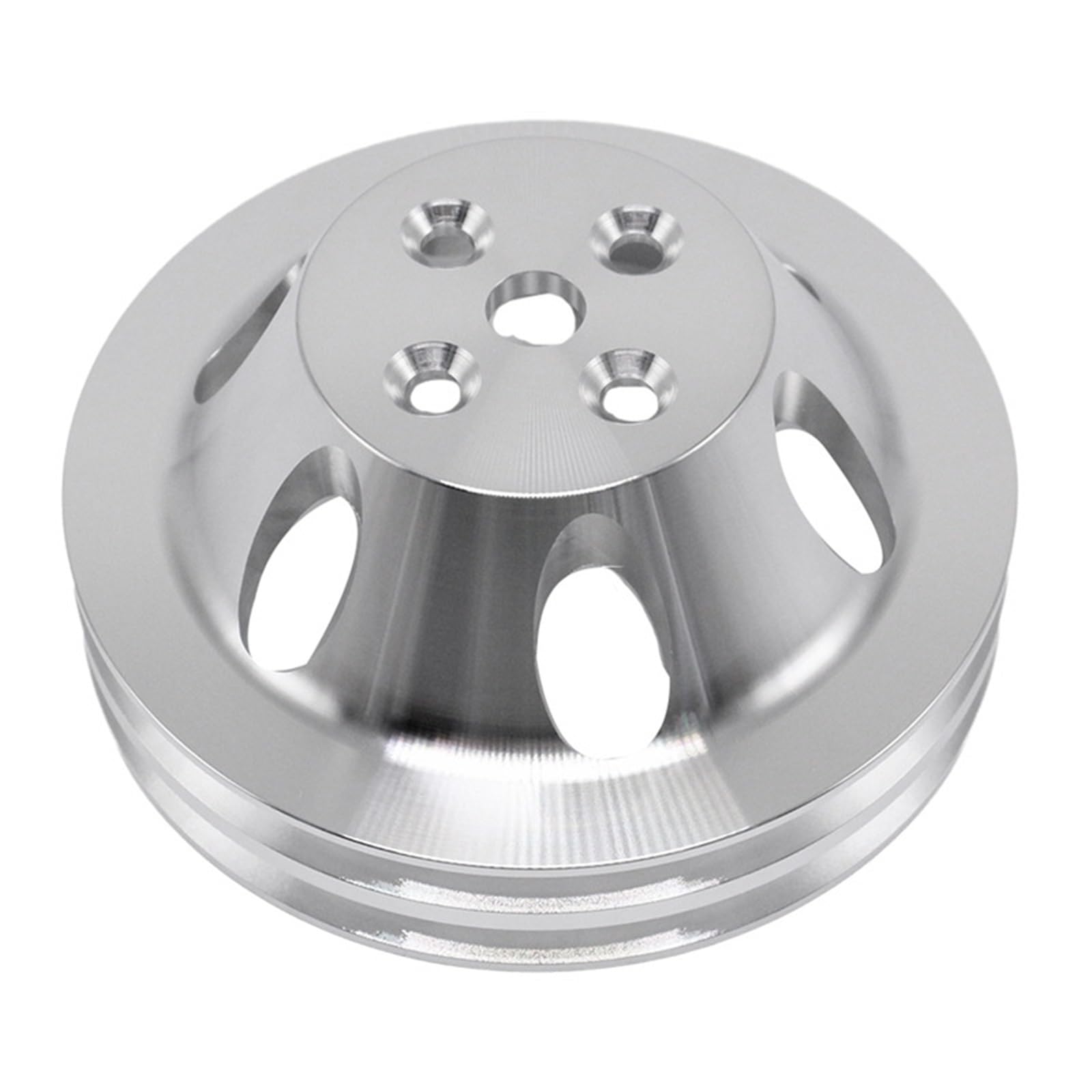 Aluminiowy Stop Pasujący Do Chevy SWP BBC 396 454 Podwójny Rowek Koła Pasowego Pompy Wodnej Big Block 2 Groove Krótki Pompa Wodna