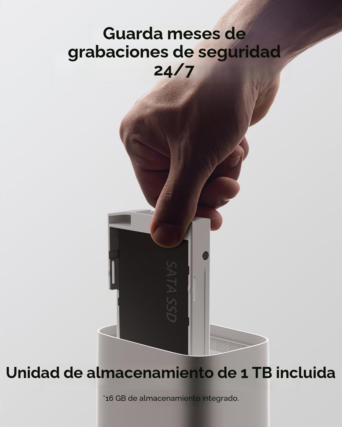 eufy Security eufyCam E330 (Profesional) con 4 cámaras, Seguridad 4K, grabación Continua, enchufable, NVR con Wi-Fi, Disco Duro de 1 TB, 10 Canales, Almacenamiento Local, sin cuota mensual