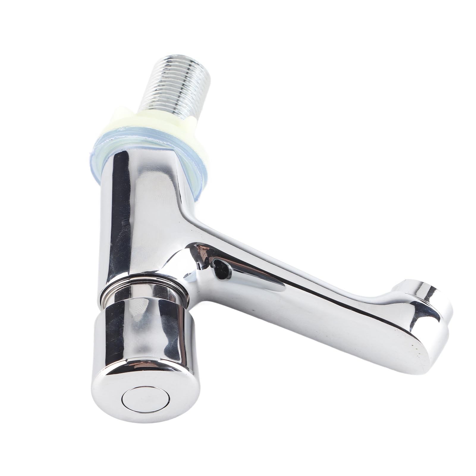 Water Saving Time Delay Faucet Public Ktchen Bathroom Chrome Plated Self Closing Water Saving Time Delay Basin Sink — view 7