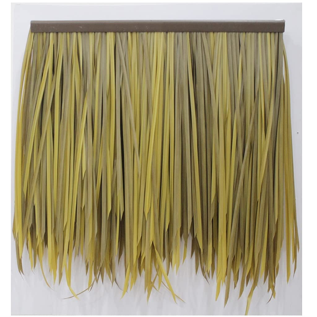 Faux chaume de palmier synthétique pour décoration de toit extérieur Yellow3