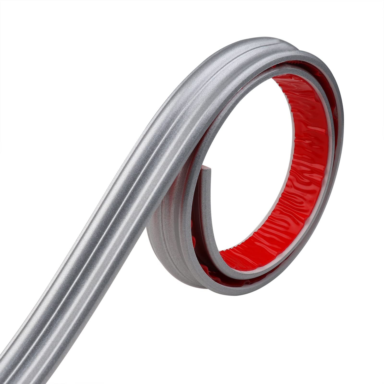 Flexible Wall Molding Trim Self Adhesive, 1.26 Inch x 16.5 Feet Peel and Stick Tile Trim Molding Ceiling Border, Wall Trim, Door, Tile Edge, Cabinet, Mirror Frame, Baseboard and DIY Home Décor