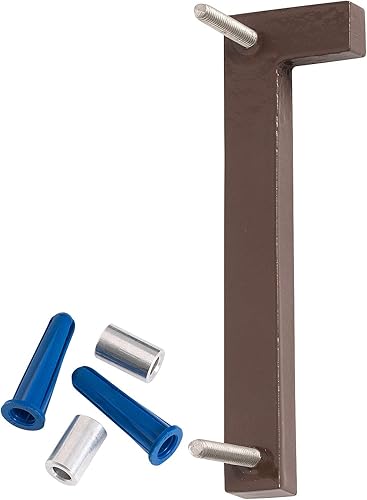 Miniatura 3 de Montague Metal Products MHN-16-F-SD1-1 Números de casa de dirección flotantes modernos de aluminio cepillado sólido, 16 pulgadas, arena con