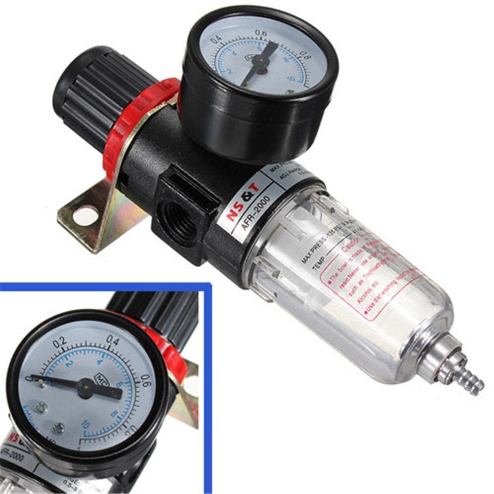 Katur Filtre régulateur de pression avec manomètre - AFR-2000