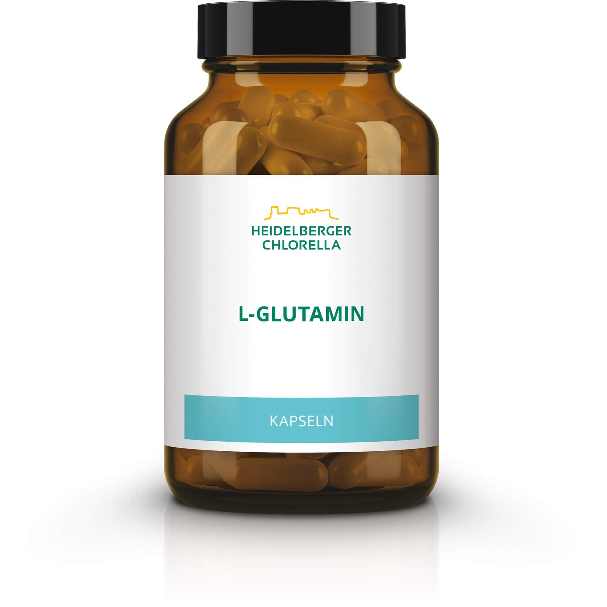 Heidelberger Chlorella L-Glutamin Kapseln, 120 St. Kapseln