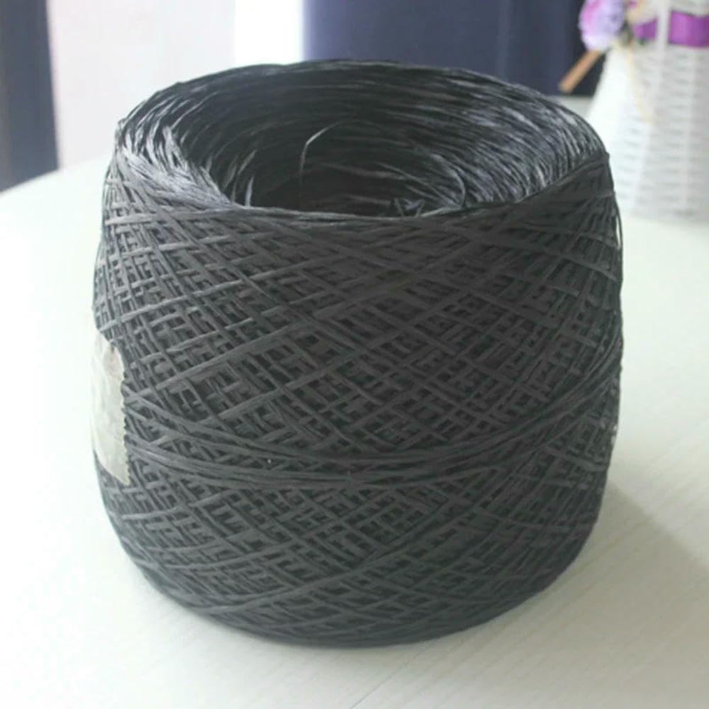 XDMING 700m Long Extra Fine Japanese Paper Raffia Yarn for Crochet Baby Straw Hat Bags Hand Knitting Summer DIY Thread Smooth Soft 250g