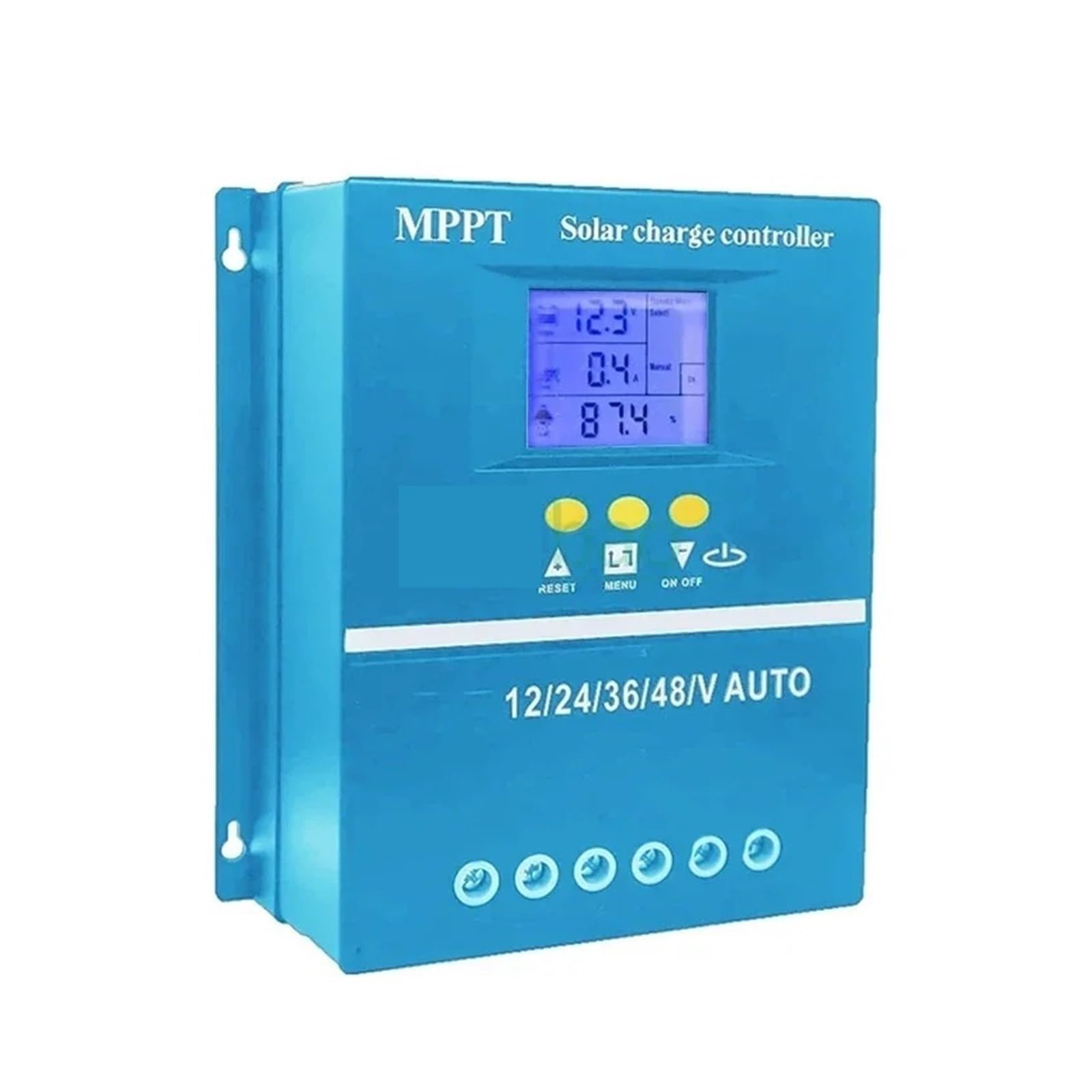 100A MPPT Solar Charge Controller Auto 12V 24V 36V 48V For Lead-acid Lithium Battery Solar PV Regulators LCD Display