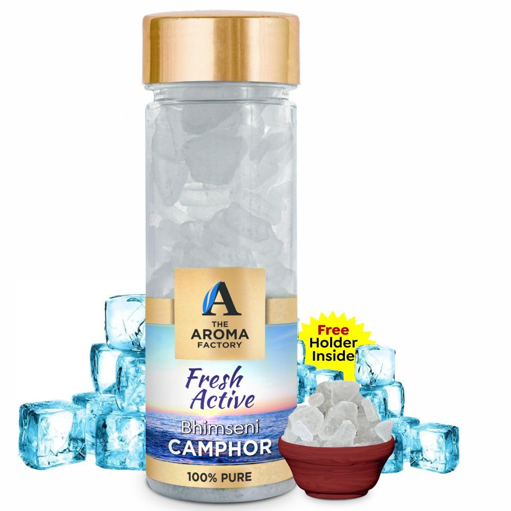 The Aroma Factory Pure Bhimseni Camphor (Fresh Active)-image-48